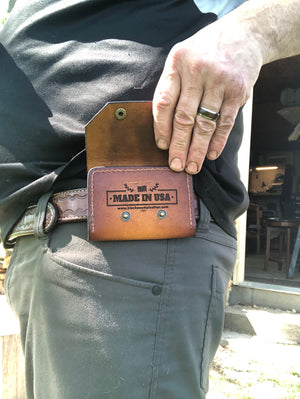 The Belt Rider Wallet- Home Of The Brave