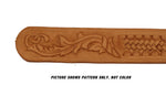 Classic Hand Tooled Leather Belt