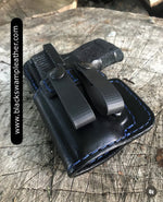 Retention Leather IWB- Pull The Dot Snap Loops