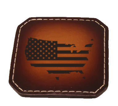 Drink Coaster Set 5-The Patriot Set- Laser Engraved