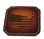Drink Coaster Set 5-The Patriot Set- Laser Engraved