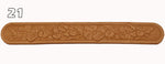 Floral Hand Tooled Classic Leather Belt - Black Swamp Leather Company
