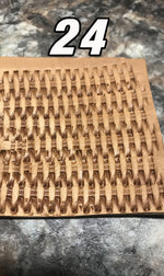 Double Thick- Gun Belt With Pattern
