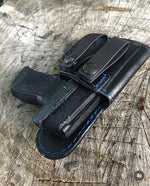 Retention Leather IWB- Pull The Dot Snap Loops