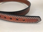 Double Thick- Gun Belt- Double Stitched