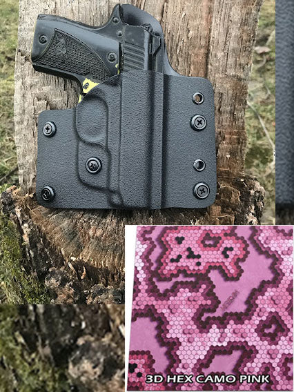 Kydex OWB- Pancake Style Loops/ Patterned Kydex