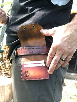 The Belt Rider Wallet- We The People