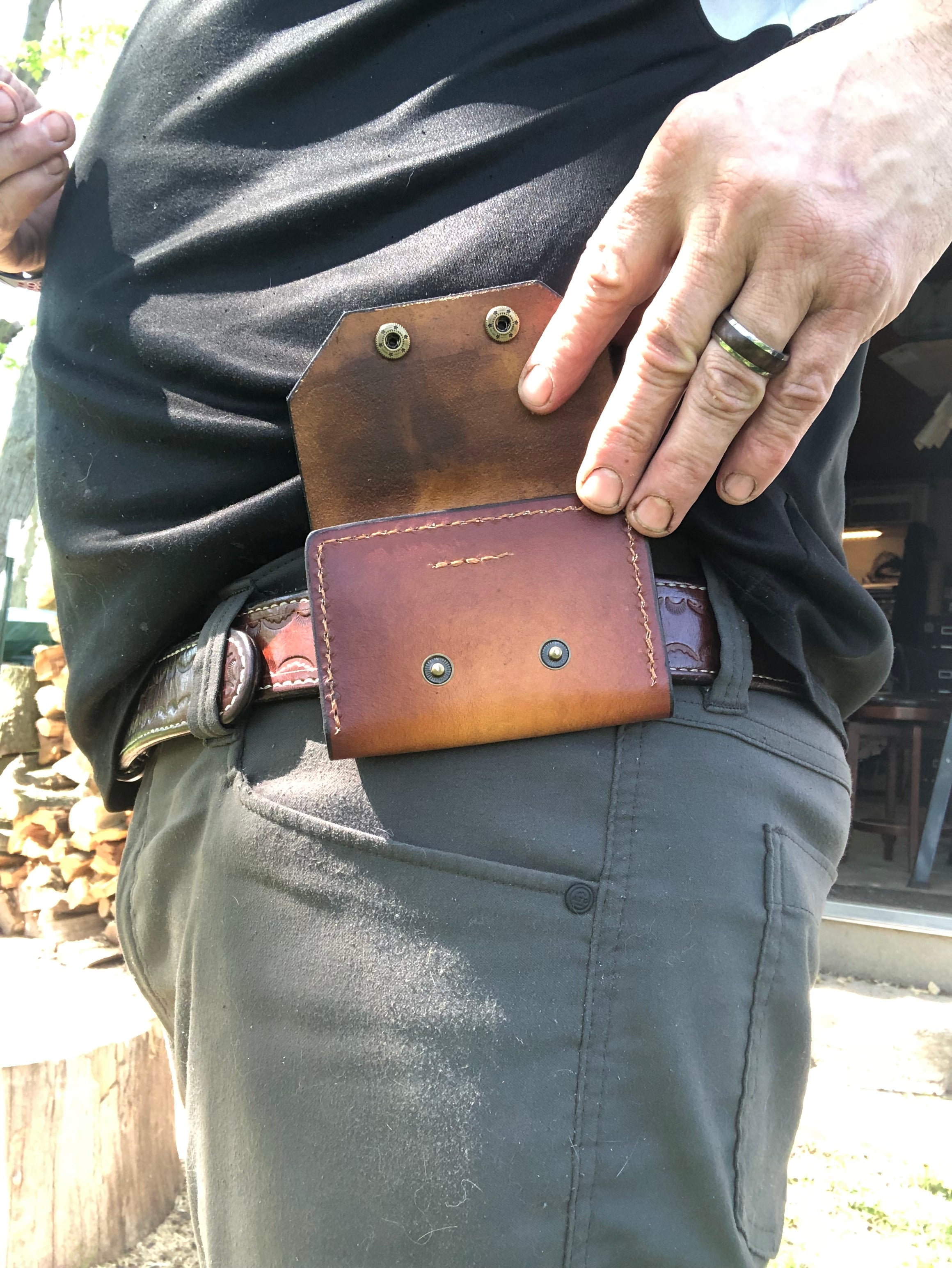 The Belt Rider Wallet- We The People
