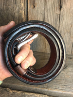 Double Layered- Gun Belt - Black Swamp Leather Company