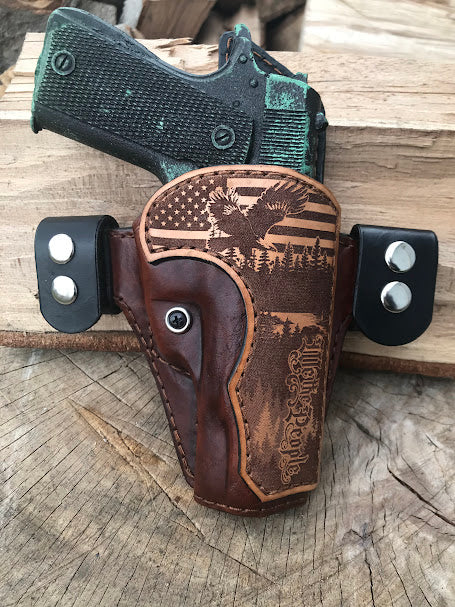 The Freedom Holster- OWB- Eagle Scene 1