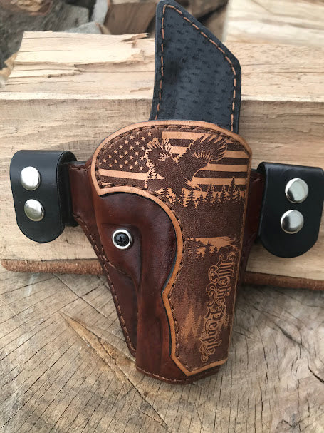 The Freedom Holster- OWB- Eagle Scene 1