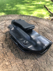 Leather Wrapped Kydex IWB- Tacticlip
