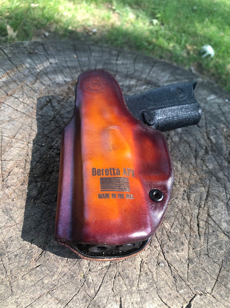 Leather Wrapped Kydex IWB- Tacticlip