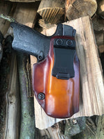 Leather Wrapped Kydex IWB- Tacticlip