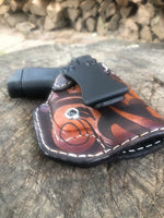 Retention Leather IWB - Scroll Design