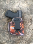 Retention Leather IWB - Scroll Design