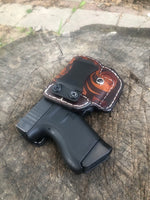 Retention Leather IWB - Scroll Design