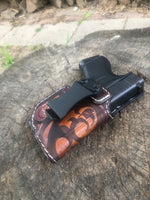 Retention Leather IWB - Scroll Design