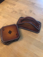 Drink Coaster Set- Playing Cards- Laser Engraved
