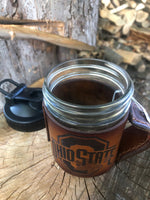 Laser Engraved Leather Coffee Mug 16oz (Copy)