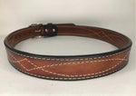 Double Thick- Gun Belt- Gunslinger Stitching