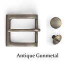 Double Thick- Gun Belt- Double Stitched