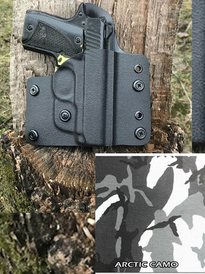 Kydex IWB CLAW- With Tacticlip - Patterned Kydex