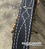 Double Thick- Gun Belt- Gunslinger Stitching