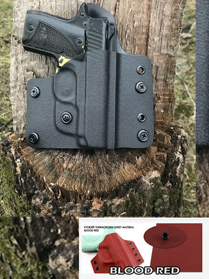 Kydex IWB CLAW- With Tacticlip - Patterned Kydex