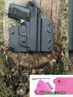 Kydex IWB CLAW- With Tacticlip - Patterned Kydex