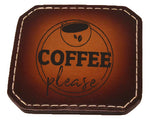 Drink Coaster SET #4- Mix And Match- Laser Engraved