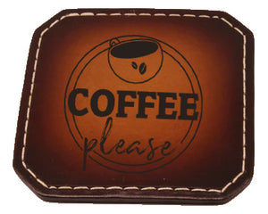 Drink Coaster SET #4- Mix And Match- Laser Engraved