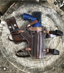 Drop Leg Holster Double Stitched With Snap Strap