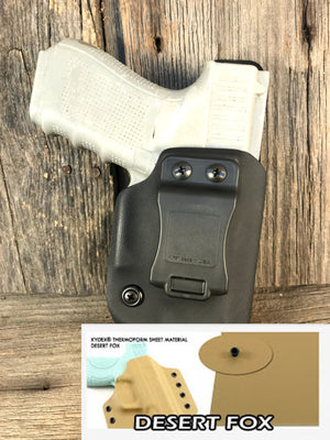 Kydex IWB- Soft Loops- Patterned Kydex