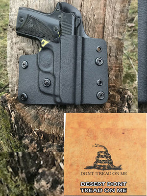 Kydex IWB CLAW- With Tacticlip - Patterned Kydex