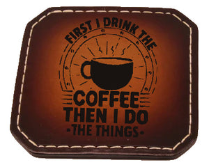 Drink Coaster SET #4- Mix And Match- Laser Engraved