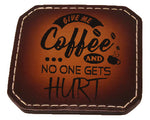 Drink Coaster SET #4- Mix And Match- Laser Engraved