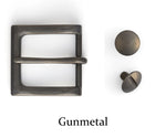 Double Thick- Gun Belt- With Tooling- Painted