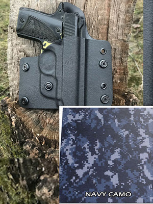 Kydex IWB CLAW- With Tacticlip - Patterned Kydex