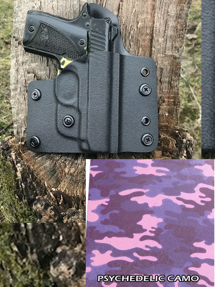 Kydex IWB CLAW- With Tacticlip - Patterned Kydex