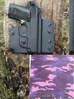 Double Kydex Magazine Holder OWB- Patterned Kydex