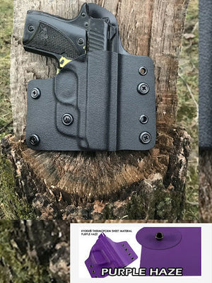 Kydex IWB CLAW- With Tacticlip - Patterned Kydex