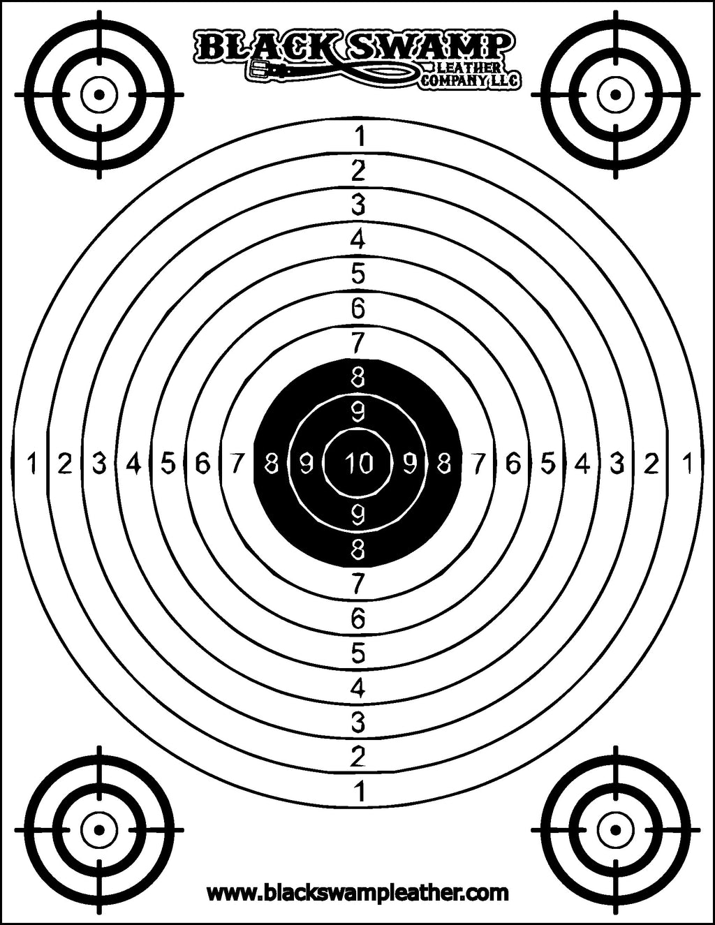 Center Mass Practice Target- FREE DOWNLOAD