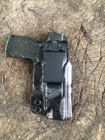 Transparent Ghost Earth Terrain Kydex IWB- Tacticlip