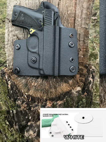 Kydex IWB CLAW- With Tacticlip - Patterned Kydex