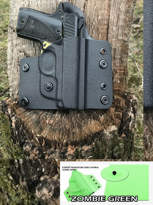 Kydex OWB Fold Over Style- With Tacticlip - Pattern Kydex