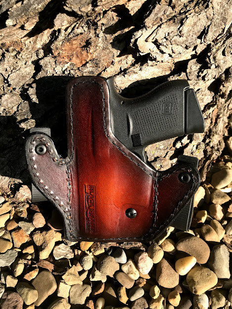 Ultra Concealment Holster IWB- Brown - Black Swamp Leather Company