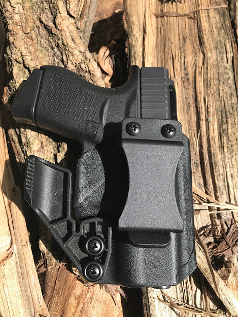 Kydex IWB CLAW- With Tacticlip - BLACK - Black Swamp Leather Company