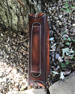 Bible Cover/ Hand Tooled Design #1