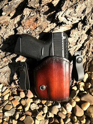 Ultra Concealment Holster IWB- Brown - Black Swamp Leather Company